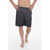Nike Swim 2 Pockets Grid Swoosh Swim Shorts Black