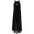 FILIPPA K FILIPPA K TRANSPARENT TIE DETAIL DRESS CLOTHING BLACK