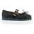 Marni Nappa Leather Mary Jane With Notched Sole BLACK