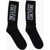 Versace Couture Logoed Terry Socks Black