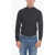 CORNELIANI Style & Freedom Mock Neck Cotton Blend Sweatshirt Blue