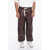 Jil Sander Side Zipped Recycled Padded Pants Brown