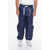 Jil Sander Side Zipped Recycled Padded Pants Blue