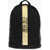 Versace Jeans Couture Nylon Backpack With Contrasting Logoed Detail Black