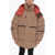 DSQUARED2 Padded Jacket With Removable Hood Beige