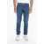 CORNELIANI Id Luxury Denim Light-Washed Regular-Fitting Jeans With Visi Blue