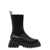3JUIN 'Tokyo' Black Boots With Chunky Platform In Leather Woman Black