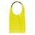 COPERNI 'Micro Swipe Tote' Yellow Shoulder Bag with Embossed Logo in Smooth Leather Woman GREEN