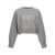 ROTATE Birger Christensen Rotate Birger Christensen 'Firm Knit Cropped' Sweater GRAY