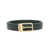 GIULIVA HERITAGE Giuliva Heritage Slim Leather Belt. Accessories GREEN