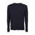 MD75 Md75 Wool Round Neck Pullover Clothing Blue