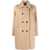 Fay FAY Double-breasted wool blend coat CAMEL