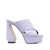 SI ROSSI SI ROSSI Leather heel mules Lilac
