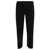 AVENUE MONTAIGNE AVENUE MONTAIGNE Corduroy cropped trousers Black