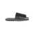 Bottega Veneta Bottega Veneta Patch Leather Flat Sandals Black