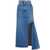 Alexander McQueen Alexander Mcqueen Denim Midi Skirt Blue