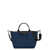 Longchamp 'Le Pliage Energy' Blue Shoulder Bag With Engraved Logo On The Front In Tech Fabric Woman BLUE