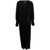 ROTATE Birger Christensen ROTATE SLINKY MAXI HOODED DRESS CLOTHING Black