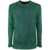 AVANT TOI AVANT TOI ROUND NECK BRUSHED BIO COTTON BLEND PULLOVER CLOTHING Green