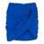 Balmain BALMAIN Draped jersey mini skirt Blue
