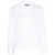 JACQUEMUS Jacquemus La Chemise Ruban White Cotton Shirt With Front Knot Closure WHITE