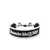Alexander McQueen ALEXANDER MCQUEEN Logo bracelet BLACK