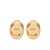 Alexander McQueen ALEXANDER MCQUEEN Logo earrings GOLDEN