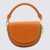 Stella McCartney Stella Mccartney Orange Leather Frayme Shoulder Bag FLAMINGO