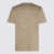 Off-White OFF-WHITE BEIGE AND BLACK COTTON T-SHIRT Brown