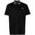 Versace Versace Cotton Polo Shirt With Greek Motif And Embroidered Medusa Black