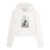 Palm Angels PALM ANGELS Fitted cotton hoodie White
