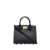 Salvatore Ferragamo Salvatore Ferragamo The Studio Box Mini Leather Handbag Black