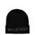 Alexander McQueen Alexander McQueen Logo Embroidered Beanie Black