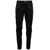 Balmain Black Slim Cargo Pants with Zip and Pockets in Stretch Cotton Man Black