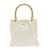 Jil Sander White Tote Bag With Bamboo Style Handles in Leather Woman WHITE
