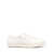 Jil Sander White Lace-Up Low Top Sneakers in Canvas Man White
