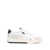 Palm Angels Palm University Low Top Sneakers in White and Black Sneakers Woman White