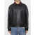 Gucci Leather Bomber Jacket BLACK