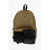 Diesel Multi-Pocket Two-Tone Backpack With Leather Trims Black