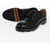 Ermenegildo Zegna Leather Udine Derby Shoes Black