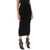 Alexander McQueen Ribbed-Knit Pencil Skirt BLACK