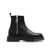 Off-White Off-White Ankle Leather Boots Black