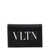 Valentino Garavani Valentino Garavani Vltn Leather Credit Card Case Black