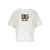 Dolce & Gabbana Dolce & Gabbana Flocked Logo T-Shirt WHITE