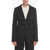 Jil Sander Blazer With Self-Tie Detail And Peak Lapel Black