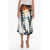 Jil Sander Pleated Skirt With Tie-Dye Effect Multicolor