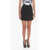 ETRO Virgin-Wool Gabardine Pleated Miniskirt Black