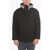 Armani Giorgio Hooded Quilted Jacket Black
