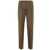 Golden Goose GOLDEN GOOSE JOURNEY W`S PANT TAPERED HIGH WAISTED BLEND VIRGIN WOOL TWILL CLOTHING BROWN