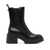 ASH ASH Nico Stud leather chelsea boots BLACK